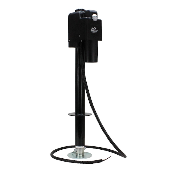 Quick Products Quick Products JQ-3500B Power A-Frame Electric Tongue Jack - 3,650 lbs. Lift Capacity, Black JQ-3500B - main